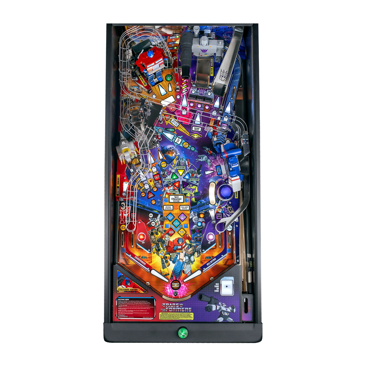 Stern Pinball Transformers: More Than Meets the Eye Premium Pinball Machine