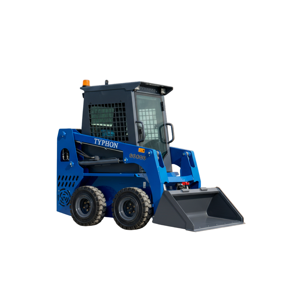 TYPHON STOMP 509 Mini Skid Steer 1.4ton with Kubota D1105  25hp  water cooled 4-Cycle Diesel engine