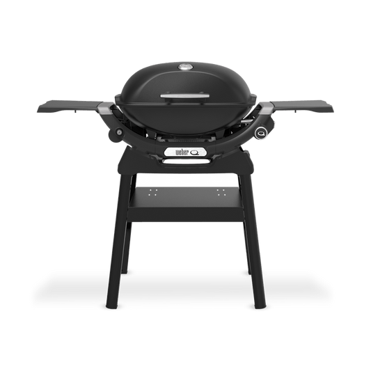 Q 2200N Gas Barbecue with Side Tables and Compact Stand