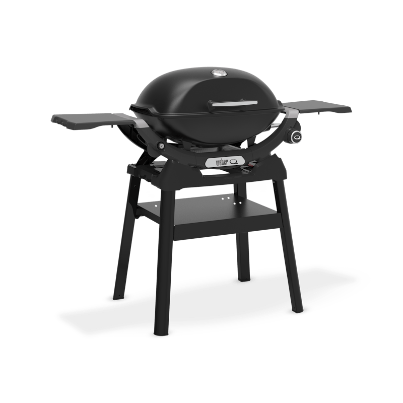 Q 2200N Gas Barbecue with Side Tables and Compact Stand