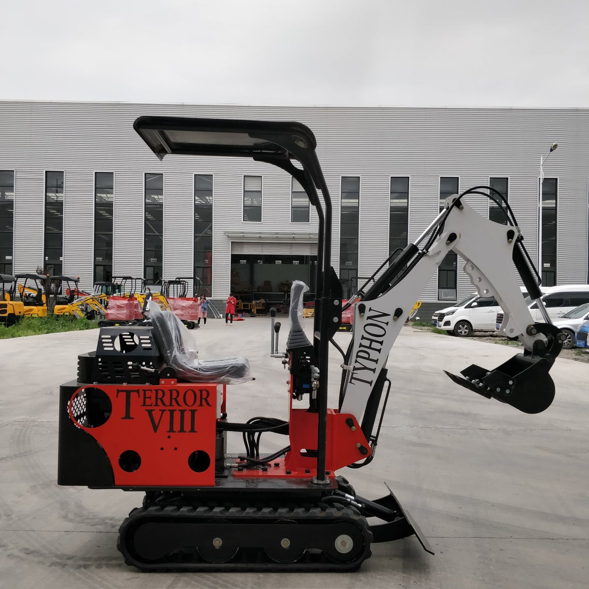 Brand New TYPHON TERROR VIII 800kg Mini Excavator