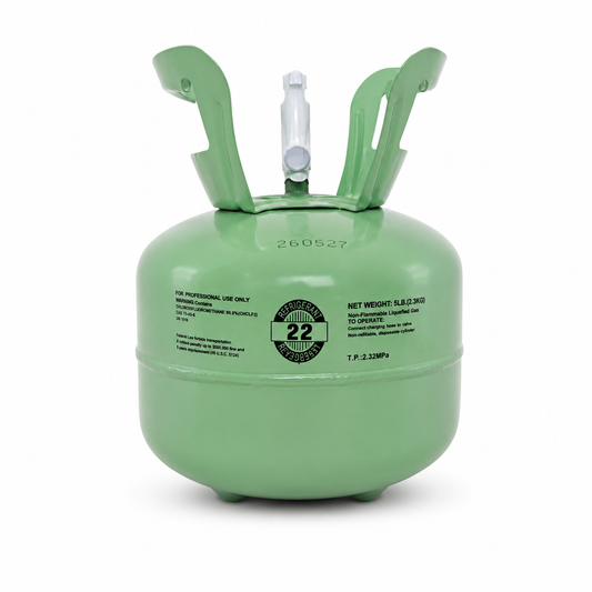 R22 Refrigerant 5Lb Cylinder – Factory Sealed, Ships from US Warehouse