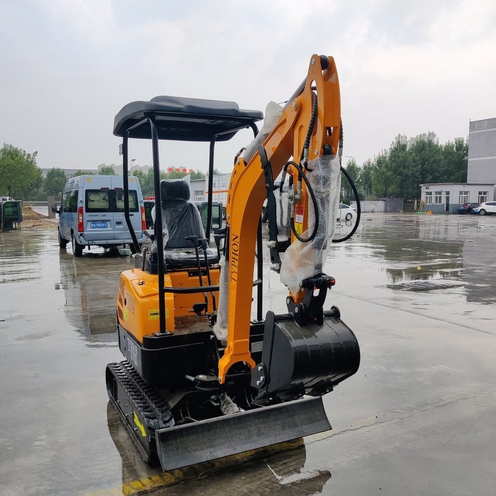 TYPHON TERROR XVIII Mini Excavator – 4000lbs Digger with 0.03 cbm Bucket