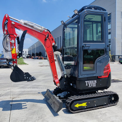 TYPHON TERROR XVIII Prestige 2 Ton Mini Excavator, KUBOTA Diesel Engine