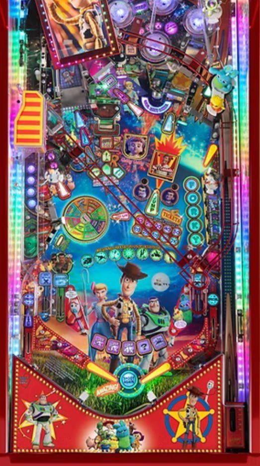 JJP Toy Story 4 Collector’s Edition Pinball Machine