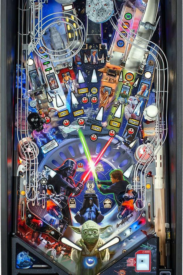 Stern Pinball Star Wars: Fall of the Empire Premium Pinball Machine