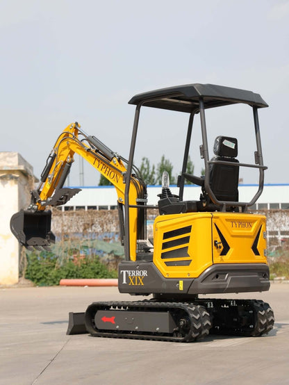 TYPHON TERROR XIX STORM Mini Excavator – 1.8 Ton Trench Digger