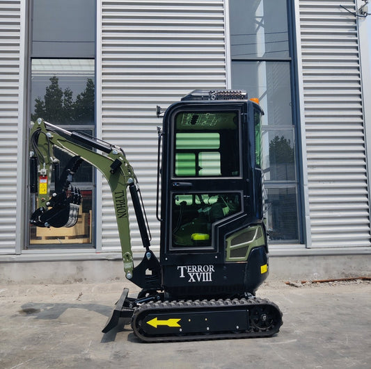 TYPHON TERROR XVIII Prestige 2 Ton Mini Excavator KUBOTA Diesel Engine