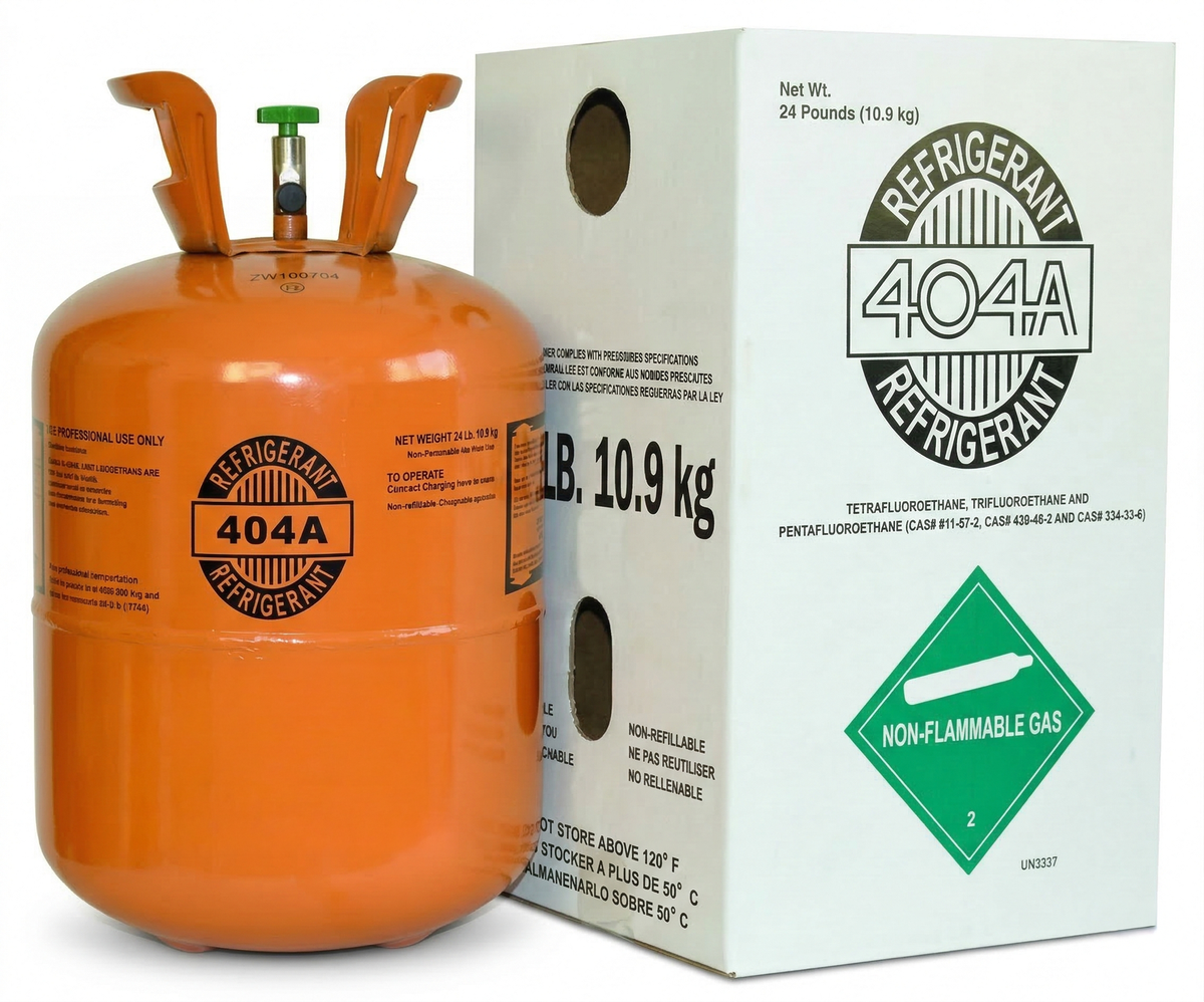 R404A Refrigerant 24Lb Cylinder – Factory Sealed, Ships from US Warehouse