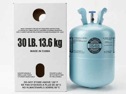 R134A 30Lb Refrigerant Made In USA – 100%New Factory Sealed