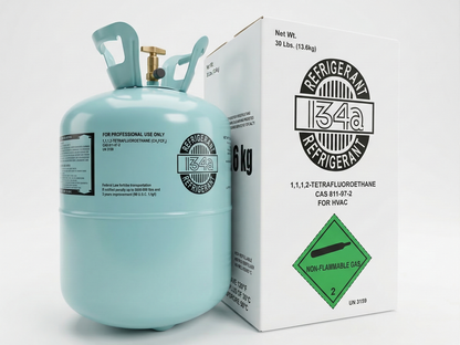 R134A 30Lb Refrigerant Made In USA – 100%New Factory Sealed