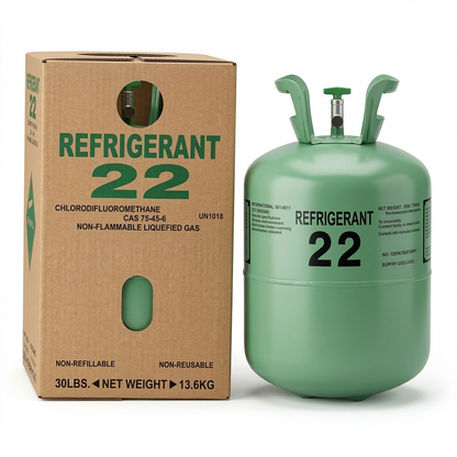 R22 30Lb Refrigerant Made In USA – 100%New Factory Sealed