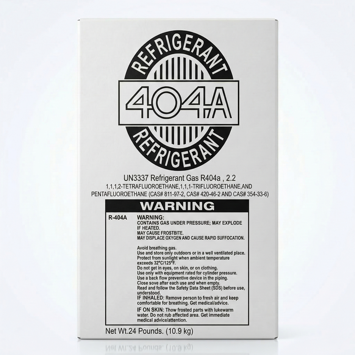 R404A Refrigerant 24Lb Cylinder – Factory Sealed, Ships from US Warehouse