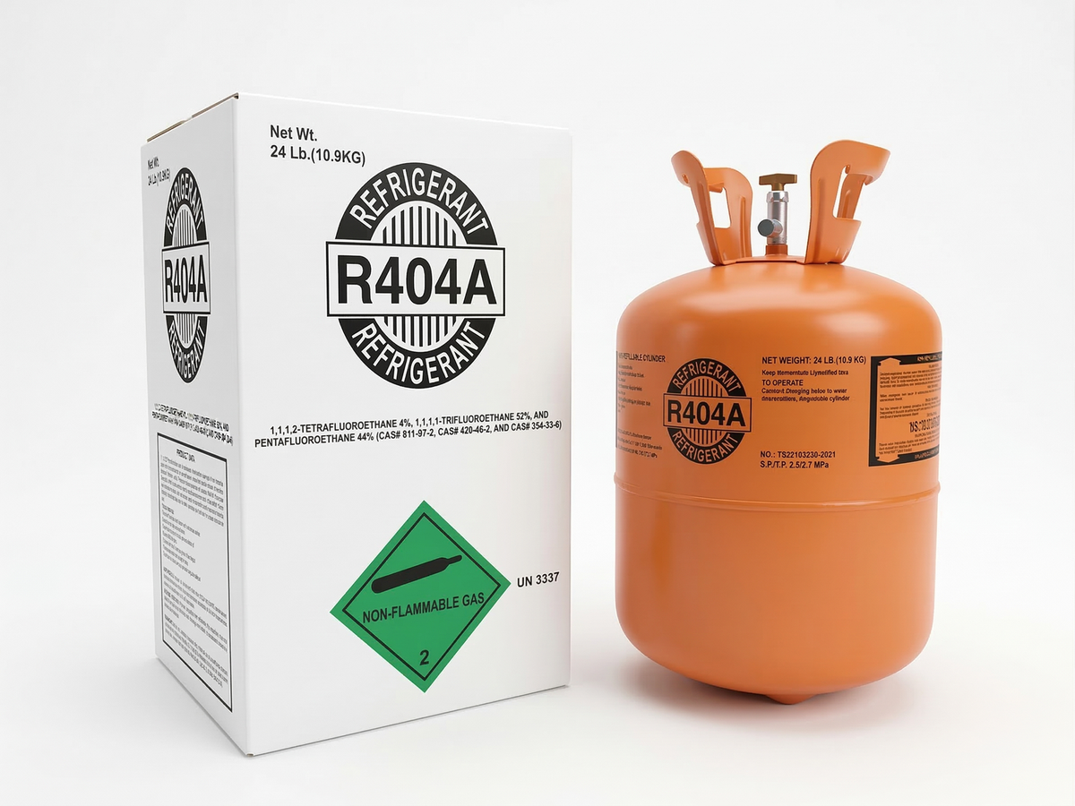 R404A Refrigerant 24Lb Cylinder – Factory Sealed, Ships from US Warehouse