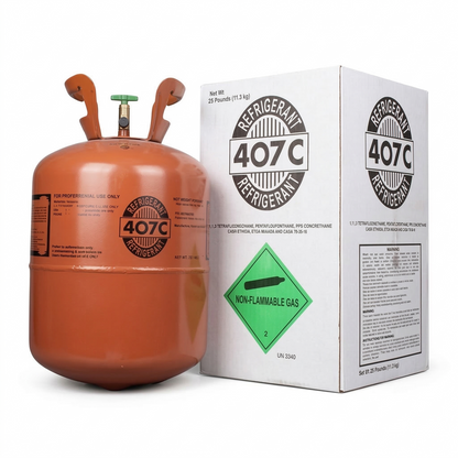 R407C 25 Lbs Refrigerant New Factory Sealed