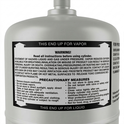 R454b Refrigerant 22Lb Cylinder – Factory Sealed, Ships from US Warehouse