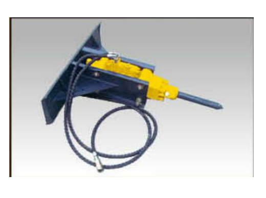 Skid Steer Loader Hydraulic Hammer Attachment