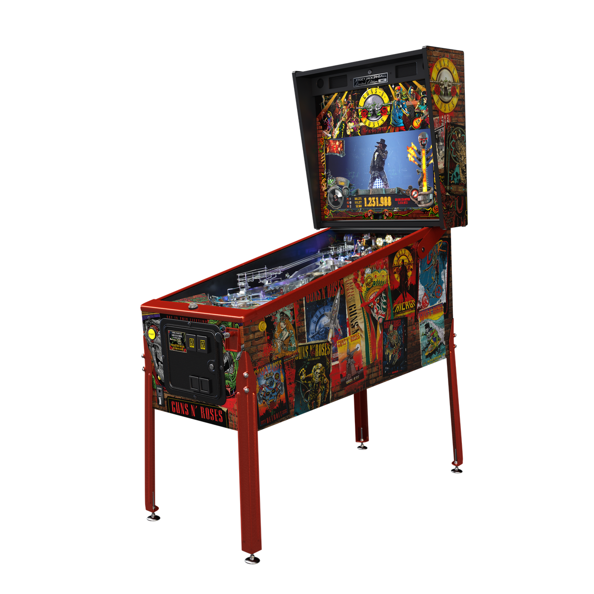JJP Guns N’ Roses Limited Edition Pinball Machine