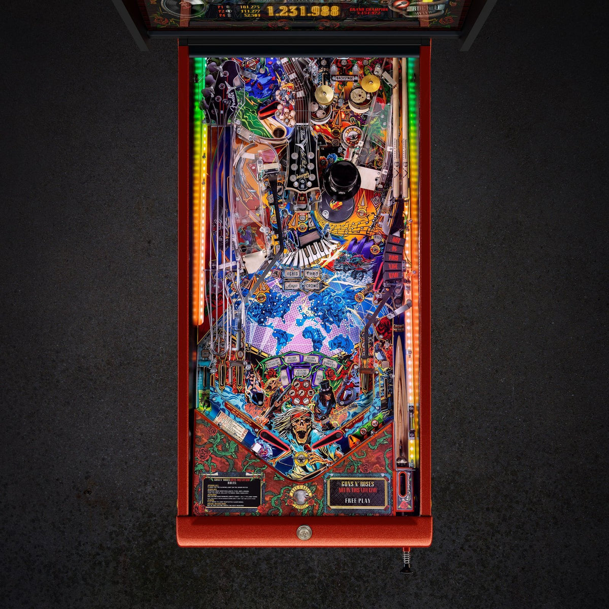 JJP Guns N’ Roses Limited Edition Pinball Machine