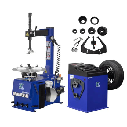 2.0 HP Tire Changer And Wheel Balancer Machine Combo 580 & 690