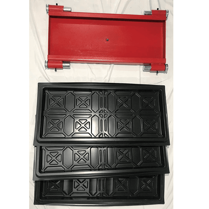 Triumph NOS9000XLT – Extra Long & Extra Tall 9,000 lbs Capacity Portable Four Post Storage Car Lift – 110V