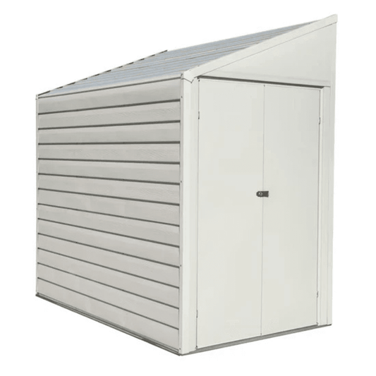 Arrow 4 ft. x 7 ft. Yardsaver Galvanized Steel Storage Shed