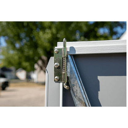 Arrow 4 ft. x 7 ft. Yardsaver Galvanized Steel Storage Shed