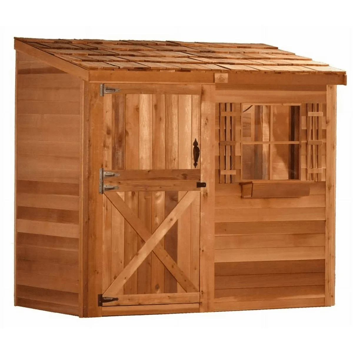 Cedarshed Bayside 8×4 Lean To Storage Shed