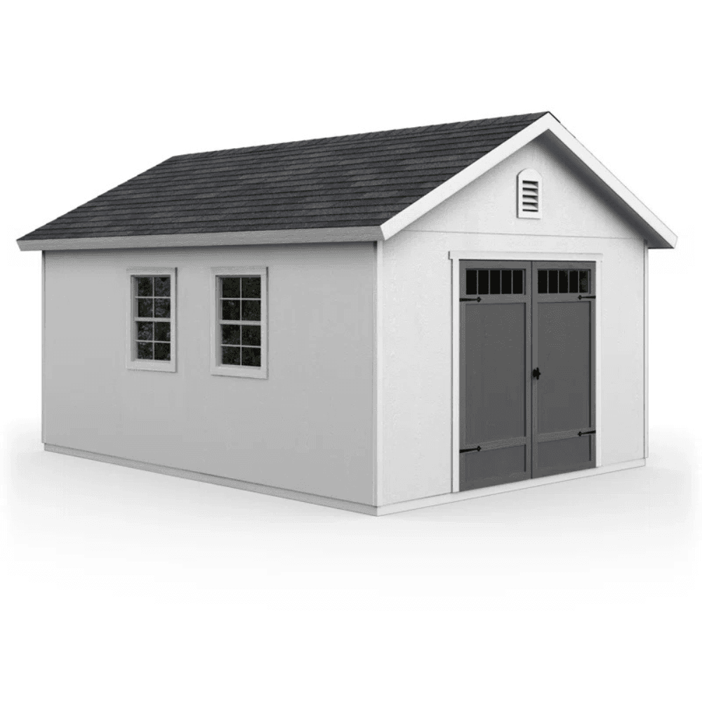 Scarsdale 12 ft. W x 16 ft. D Wood Storage Shed