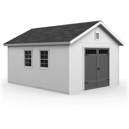 Scarsdale 12 ft. W x 16 ft. D Wood Storage Shed