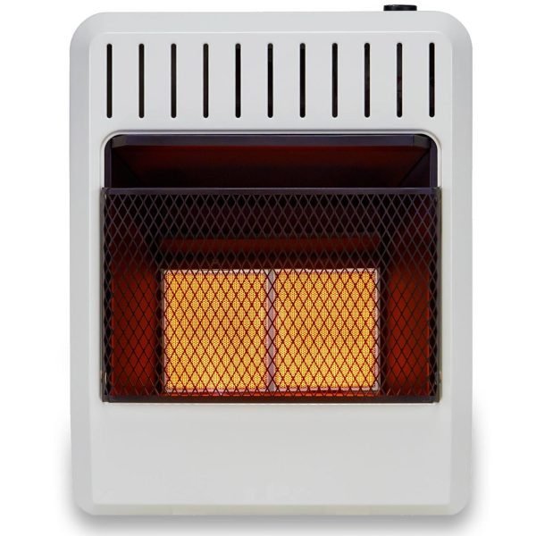 Avenger Reconditioned Dual Fuel Ventless Infrared Gas Space Heater – 20,000 BTU, T-Stat – Model# FDT2IRA-R
