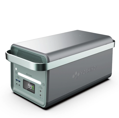Yoshino B4000 SST New Solid-State Portable Power Station 2,611Wh, 4,000W Continuous6,000W Peak Solar Optional Generator,UPS Backup Battery