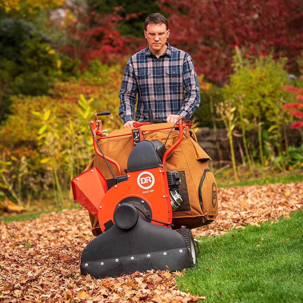 DR Power Premier Walk-Behind Lawn and Leaf Vac – 28 Inch