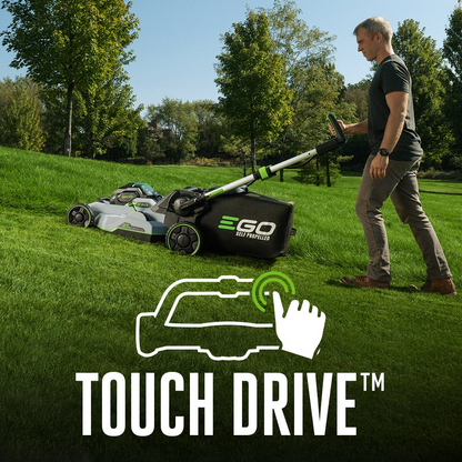 Ego Power+ 21″ Select Cut XP Mower with Touch Drive Kit