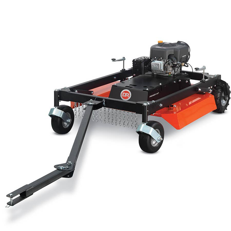 DR Field and Brush Mower – 44″ Tow-Behind Brush Cutter