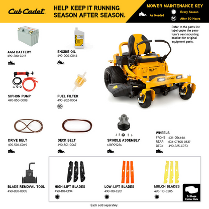 Cub Cadet Ultima ZT1 54 – 24HP Kohler Zero Turn Mower (54″)