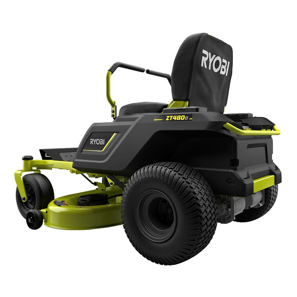 RYOBI 48V 42-inch 75 Ah Battery Electric Riding Zero Turn Mower