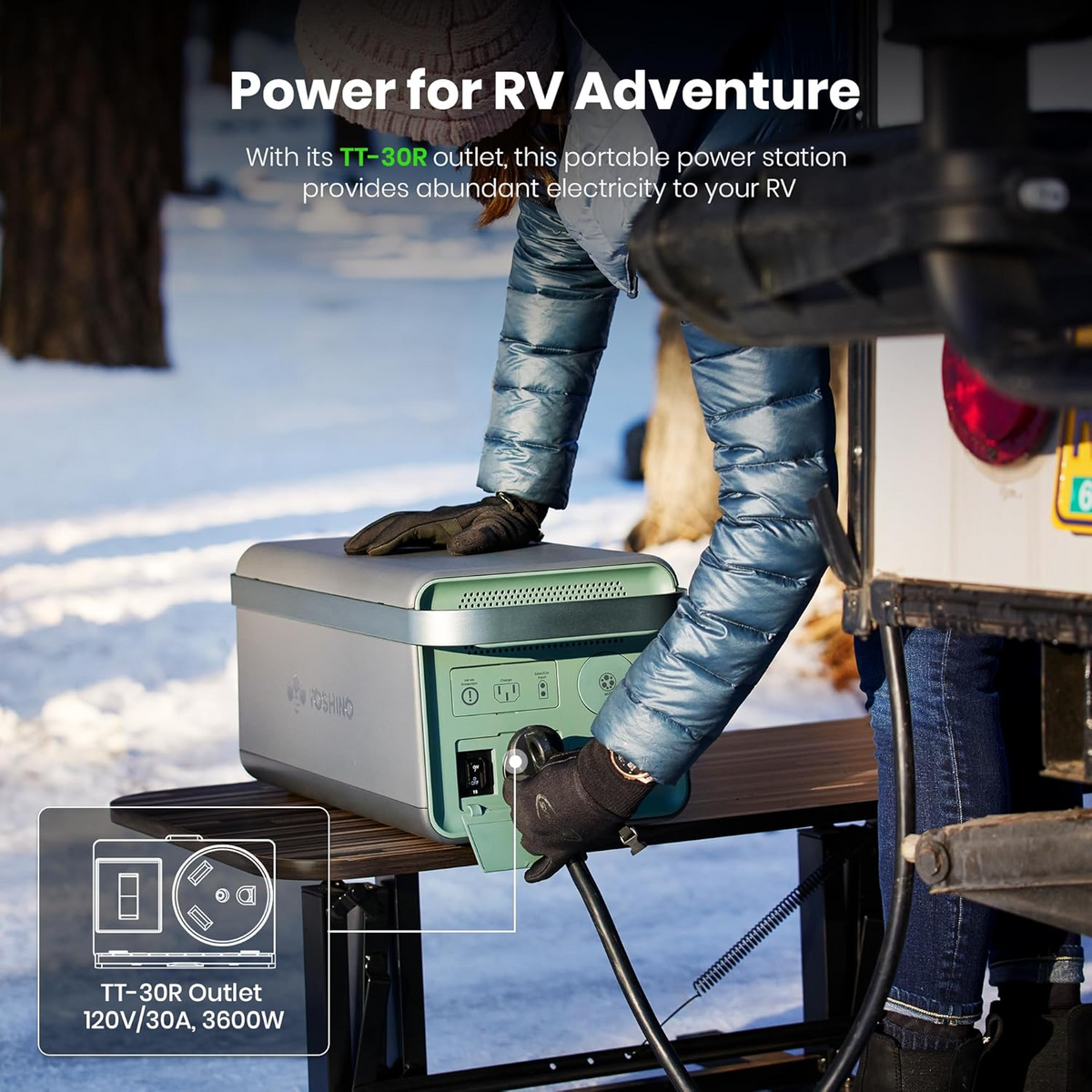Yoshino B4000 SST New Solid-State Portable Power Station