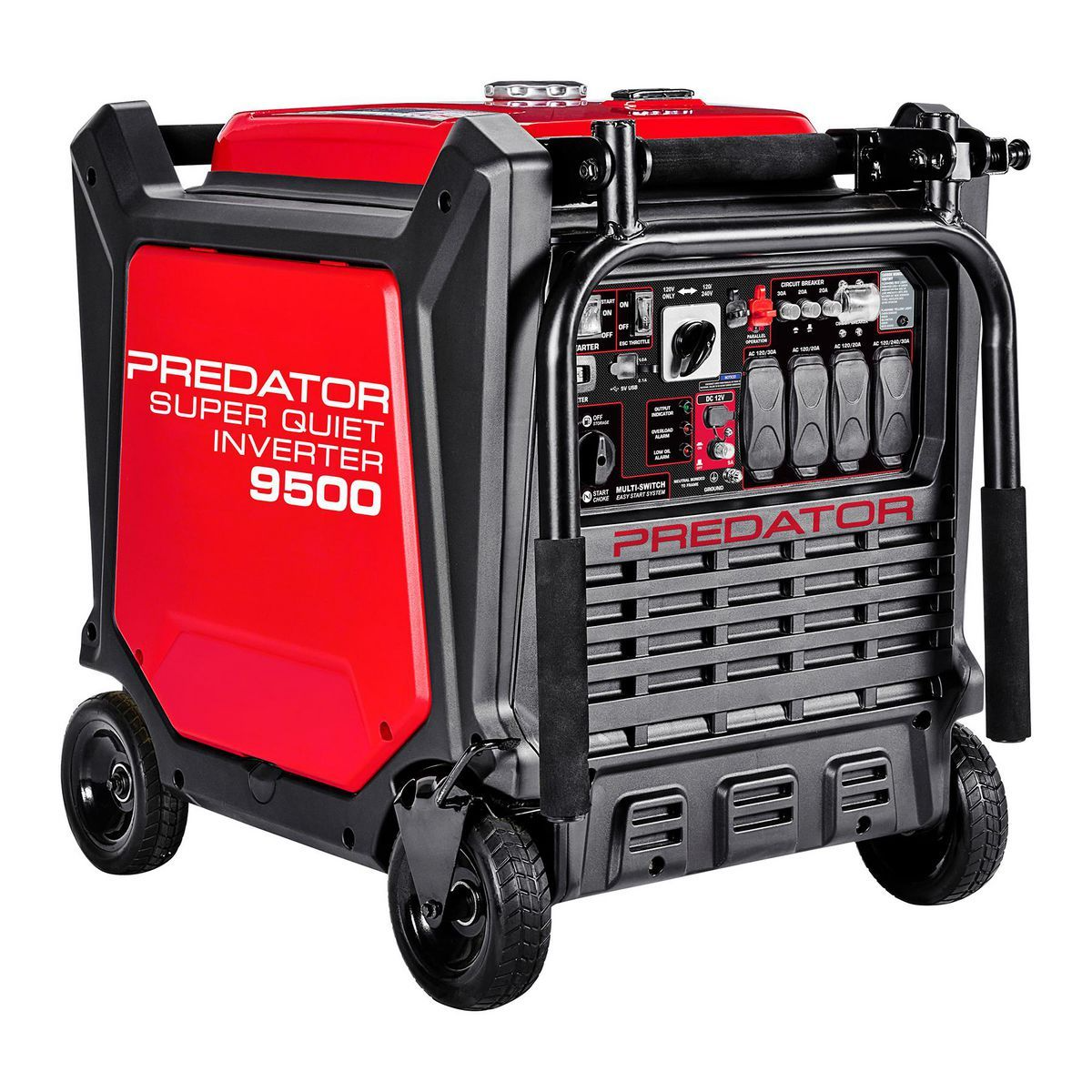 Predator 9500 Watt Super Quiet Inverter Generator with CO Secure Technology
