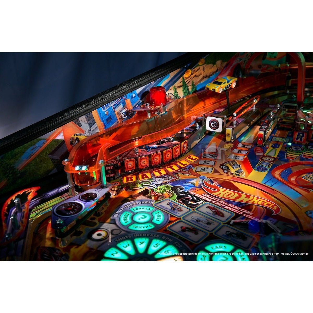 American Pinball Hot Wheels Deluxe Pinball Machine