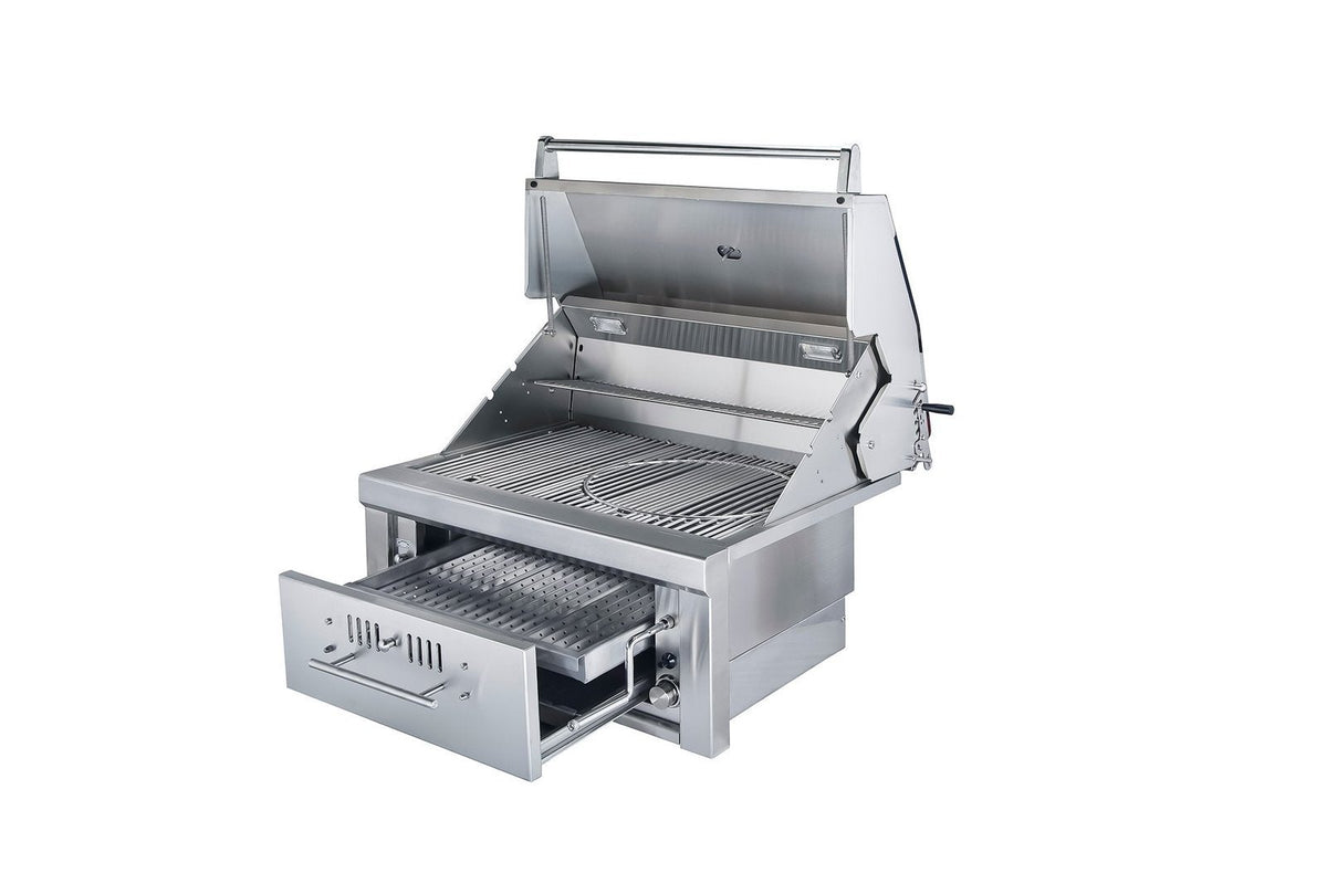 Sunstone Charcoal Hybrid Grill Single Zone